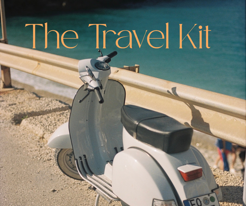 Homeopathic Travel Kit - 3 Remedy Blends + travel bag